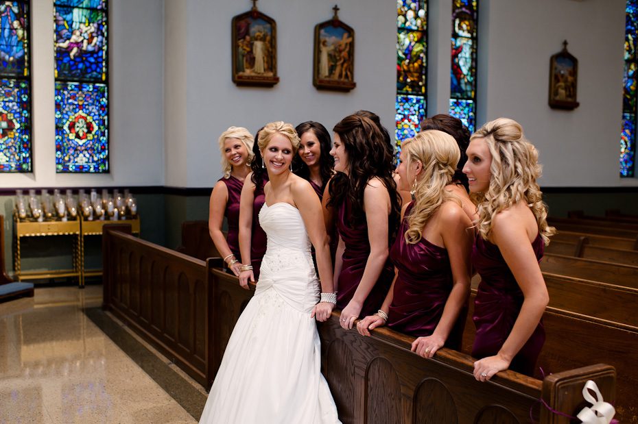 Bride_with_bridesmaids_formal_photograph weddings ennis austin Bride with bridesmaids formal1 Austin Wedding Photographer | Central Texas Autumn Wedding